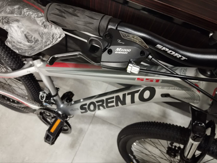 دوچرخه سایز 24 Sorento آلمینیوم جفت دیسک
