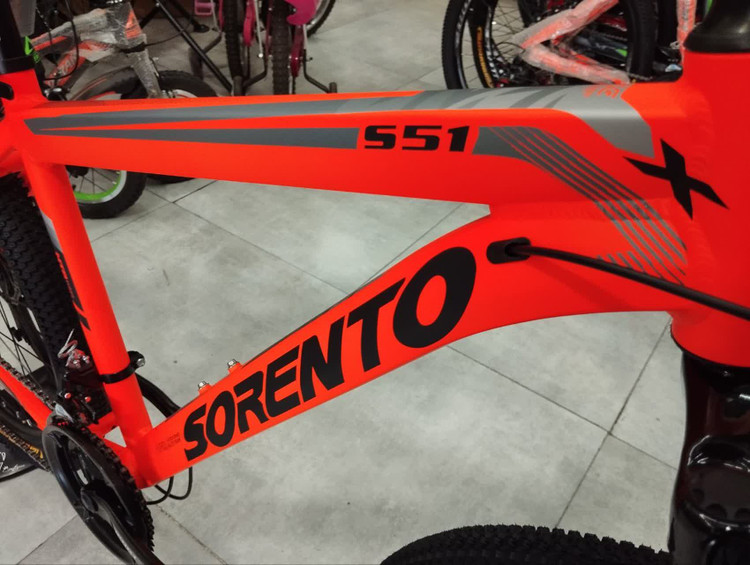 دوچرخه سورنتو سایز 26 تنه آلمینیوم جفت دیسک Sorento
