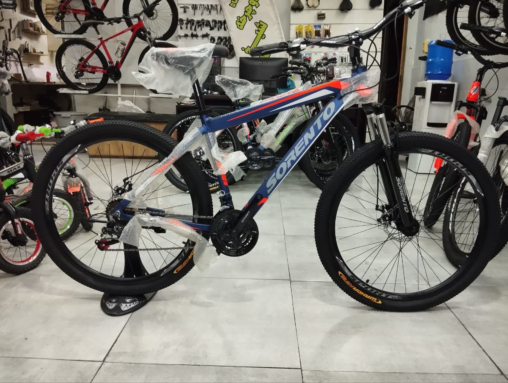 دوچرخه سورنتو سایز 27.5 تنه آلمینیوم دیسکی SORENTO